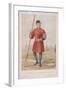 Waterman in Doggett's Coat and Badge, (C1860)-null-Framed Giclee Print