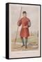 Waterman in Doggett's Coat and Badge, (C1860)-null-Framed Stretched Canvas
