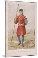 Waterman in Doggett's Coat and Badge, (C1860)-null-Mounted Giclee Print