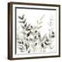 Watermark Foliage III-June Vess-Framed Art Print