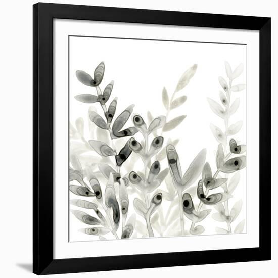 Watermark Foliage III-June Vess-Framed Art Print