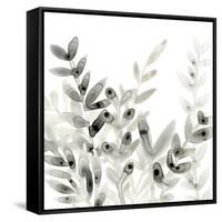 Watermark Foliage III-June Vess-Framed Stretched Canvas