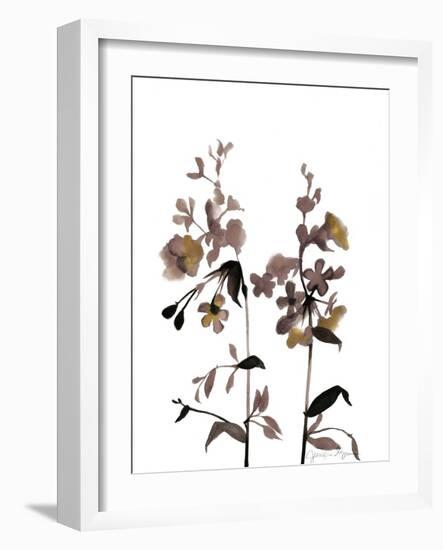 Watermark Wildflowers III-Jennifer Goldberger-Framed Art Print