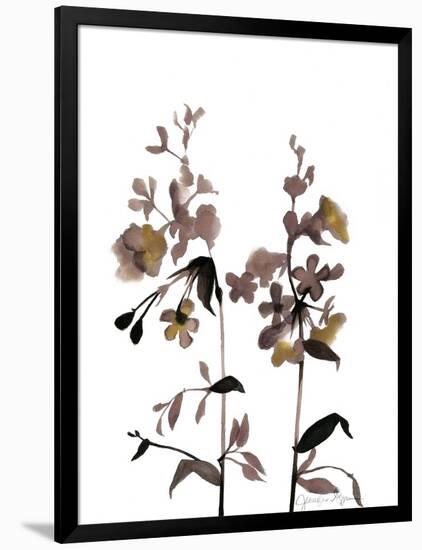 Watermark Wildflowers III-Jennifer Goldberger-Framed Art Print