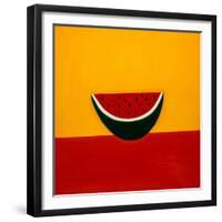 Watermelon,1998,(oil on linen)-Cristina Rodriguez-Framed Giclee Print