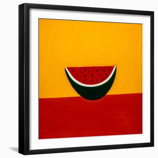 Watermelon,1998,(oil on linen)-Cristina Rodriguez-Framed Giclee Print