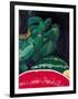 Watermelon and Green Bananas, 2002-Pedro Diego Alvarado-Framed Giclee Print