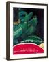 Watermelon and Green Bananas, 2002-Pedro Diego Alvarado-Framed Giclee Print