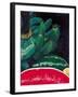 Watermelon and Green Bananas, 2002-Pedro Diego Alvarado-Framed Giclee Print