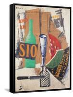 Watermelon and Liquors-Soffici Ardengo-Framed Stretched Canvas