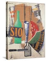 Watermelon and Liquors-Soffici Ardengo-Stretched Canvas