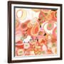 Watermelon Cocktail-Jan Weiss-Framed Art Print