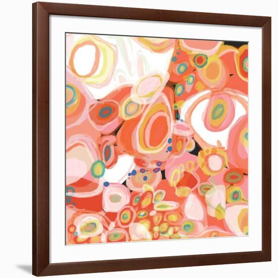 Watermelon Cocktail-Jan Weiss-Framed Art Print