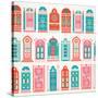 Watermelon Doors Pattern-Cat Coquillette-Stretched Canvas