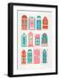 Watermelon Doors-Cat Coquillette-Framed Giclee Print