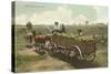 Watermelon in Cart, Lodi, California-null-Stretched Canvas