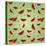 Watermelon Pattern-AnaMarques-Stretched Canvas