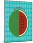 Watermelon Print-null-Mounted Poster