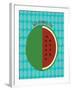 Watermelon Print-null-Framed Art Print