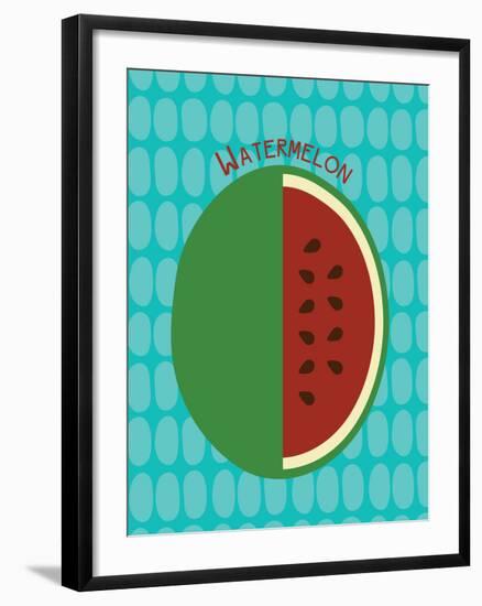 Watermelon Print-null-Framed Art Print