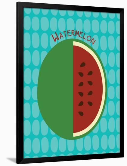 Watermelon Print-null-Framed Art Print