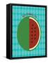 Watermelon Print-null-Framed Stretched Canvas