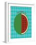 Watermelon Print-null-Framed Art Print