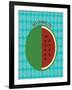 Watermelon Print-null-Framed Art Print