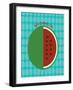 Watermelon Print-null-Framed Art Print