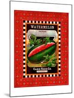 Watermelon Seed Pack-null-Mounted Giclee Print