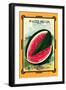Watermelon Seed Packet-null-Framed Art Print