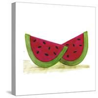 Watermelon Slices-null-Stretched Canvas