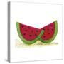 Watermelon Slices-null-Stretched Canvas