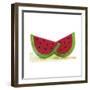 Watermelon Slices-null-Framed Giclee Print