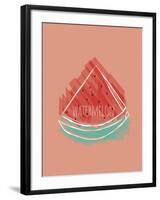 Watermelon Splash-Myriam Tebbakha-Framed Giclee Print