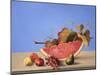 Watermelon Still Life-Hampton Hall-Mounted Giclee Print