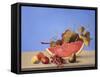 Watermelon Still Life-Hampton Hall-Framed Stretched Canvas