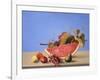 Watermelon Still Life-Hampton Hall-Framed Giclee Print