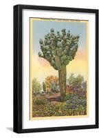 Watermelon Tree, Freak Saguaro Cactus-null-Framed Art Print