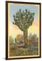 Watermelon Tree, Freak Saguaro Cactus-null-Framed Art Print