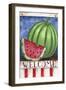 Watermelon Welcome-Melinda Hipsher-Framed Giclee Print