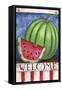 Watermelon Welcome-Melinda Hipsher-Framed Stretched Canvas