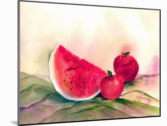 Watermelon-Neela Pushparaj-Mounted Giclee Print