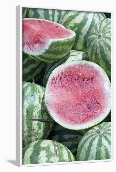 Watermelons, Ed Damer Village, Sudan, Africa-Jean-Pierre De Mann-Framed Photographic Print