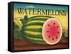 Watermelons-Diane Pedersen-Framed Stretched Canvas