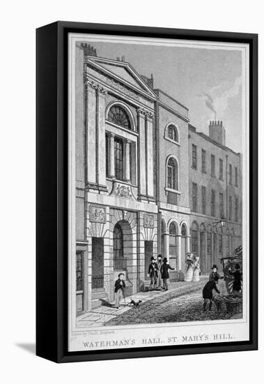 Watermen's and Lightermen's Hall, St Mary at Hill, City of London, 1830-James Tingle-Framed Stretched Canvas