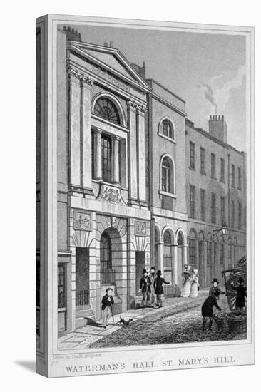 Watermen's and Lightermen's Hall, St Mary at Hill, City of London, 1830-James Tingle-Stretched Canvas