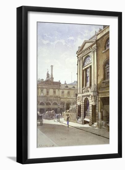 Watermen's and Lightermen's Hall, St Mary at Hill, City of London, 1888-John Crowther-Framed Giclee Print