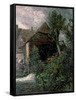 Watermill at Gillingham, Dorset-John Constable-Framed Stretched Canvas