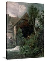 Watermill at Gillingham, Dorset-John Constable-Stretched Canvas